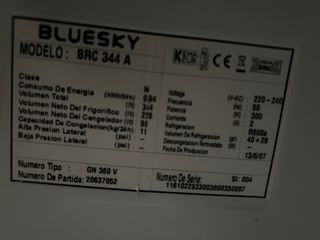 Frigorífico con Congelador y Congelador Vertical