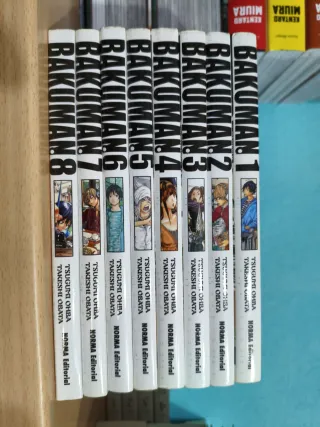 BAKUMAN. 01-08 (CÓMIC MANGA) (Spanish Edition)