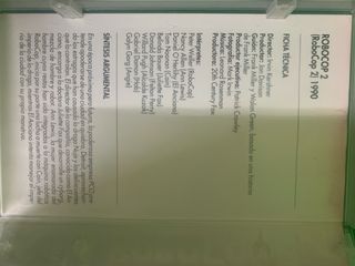 VHS Robocop 2 Orion Pictures