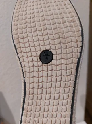 Botas de agua azul T. 35/36