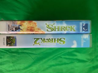 VHS Shrek y Shrek 2