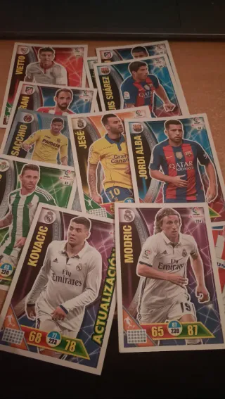 Cartas Adrenalyn 2016-2017