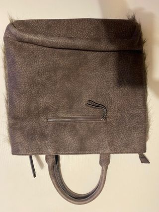 Bolso pelo y piel