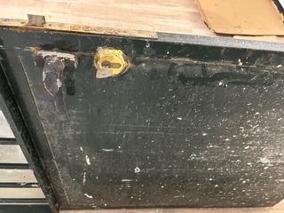 Puerta blindada para patios