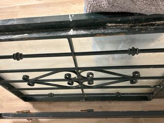 Puerta blindada para patios