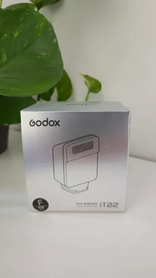 Flash mini Godox iT22-F para Fujifilm TTL