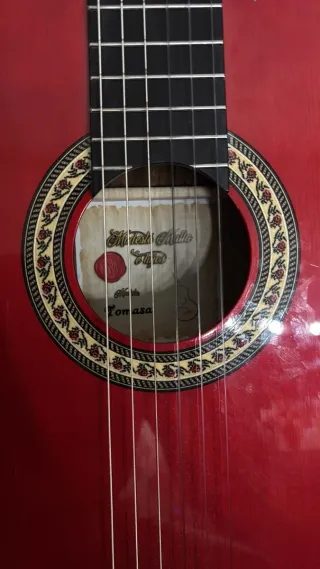 Guitarra Clásica Roja Fender AC139