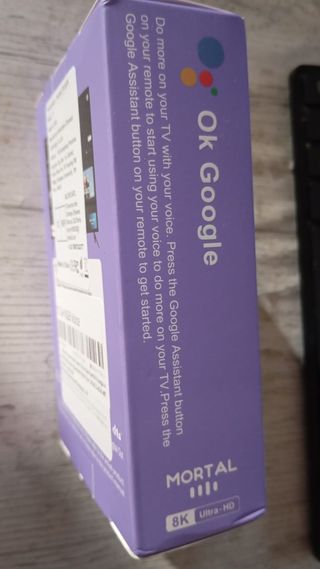 Mortal T1 Android TV Box con mando voz