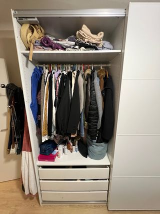 Armario puertas correderas blanco