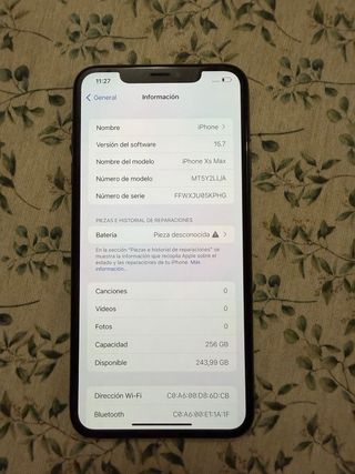 iPhone XS Max 256GB Negro