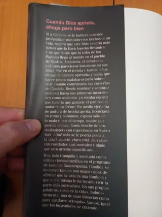 Cuando Dios aprieta, ahoga pero bien