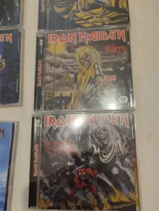 Caja CD Iron Maiden