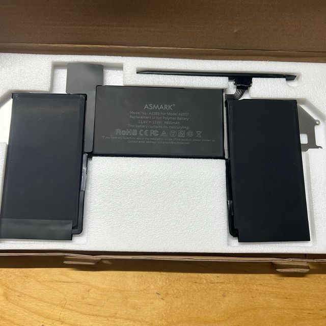 ASMARK Batería MacBook Air A2337 A2389 13 Pulgadas