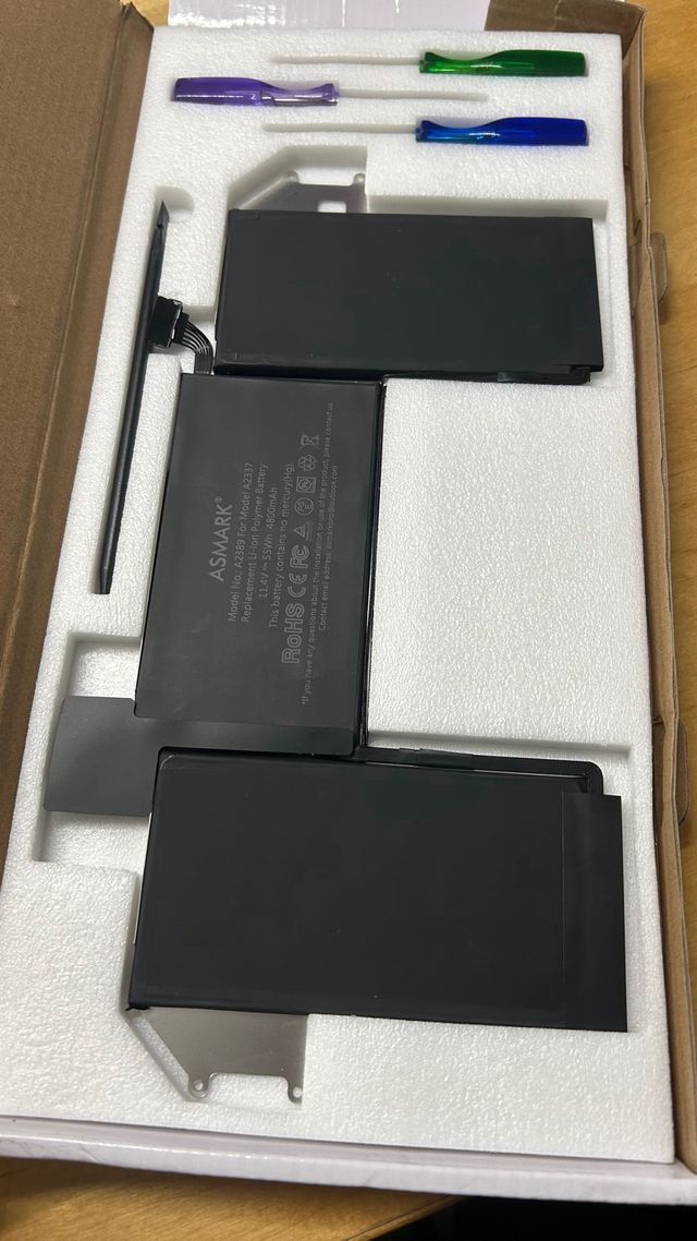 ASMARK Batería MacBook Air A2337 A2389 13 Pulgadas