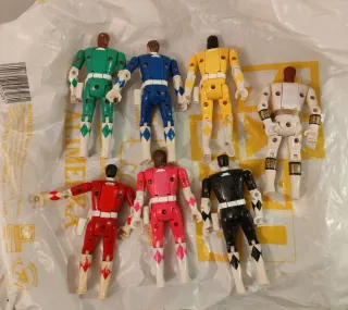 Lote 7 PowerRangers