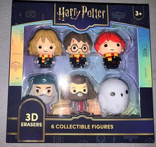 Gomas 3D Harry Potter 6 Figuras Coleccionables