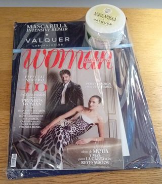 NEW PABLO ALBORAN WOMAN REVISTA + MASCARILLA