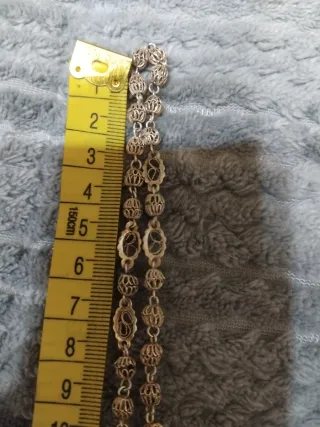 Rosario antiguo filigrana