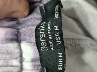 Pantalones Tie Dye Morado y Blanco