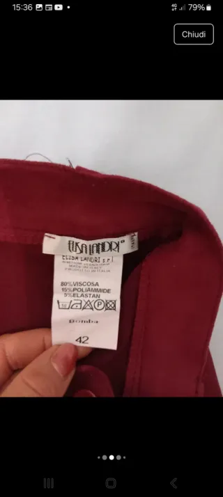 Pantaloni donna Elisa Landri