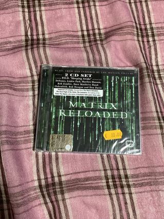 The Matrix Reloaded CD Soundtrack doppio Cd