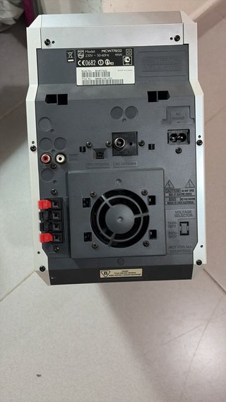 Equipo de Música Philips MCW770 Plata