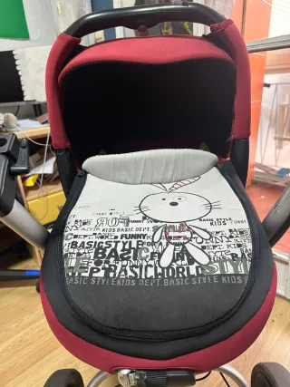 Cochecito Bebé Jane Rider Rojo