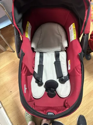 Cochecito Bebé Jane Rider Rojo