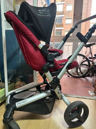 Cochecito Bebé Jane Rider Rojo