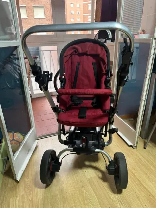 Cochecito Bebé Jane Rider Rojo