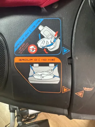 Cochecito Bebé Jane Rider Rojo