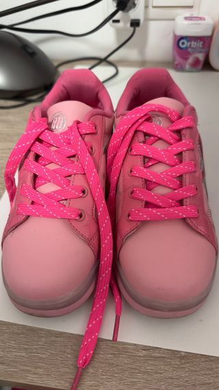 Zapatillas con ruedas rosas Breezy Rollers