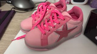 Zapatillas con ruedas rosas Breezy Rollers