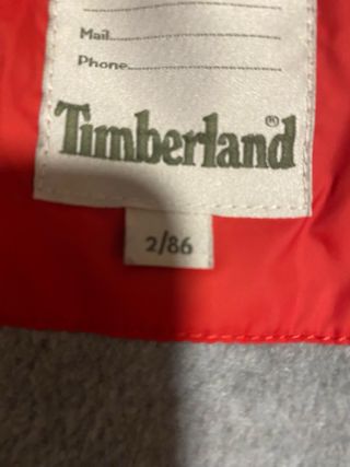 Chaqueta TIMBERLAND Roja