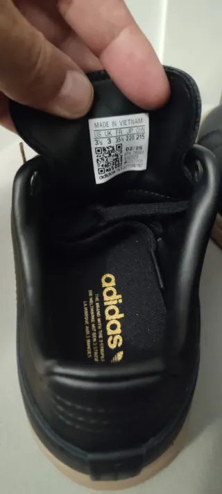 Zapatillas Adidas Stan Smith Negras T-35