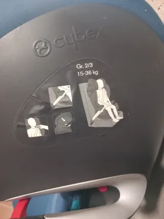 Silla de coche Cybex azul