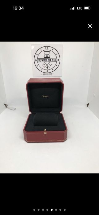 Caja Cartier para Reloj y Pulsera