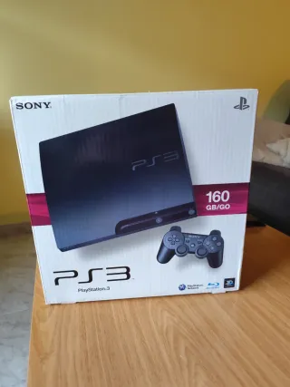 PS3 Slim 160GB con caja original