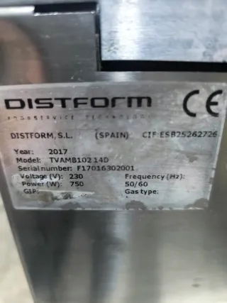 Envasadora al vacío Distform