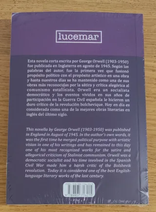 Pack 2 libros George Orwell bilingües