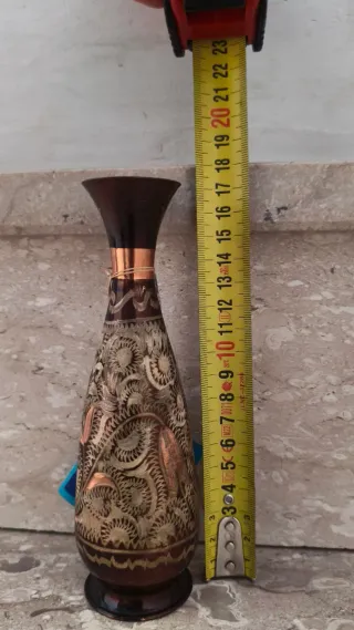 Vasetto in Rame Inciso