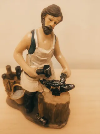 Statuina Fabbro per presepe