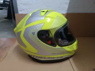 Casco MT Reflection Amarillo con pinlock y funda