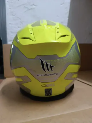 Casco MT Reflection Amarillo con pinlock y funda