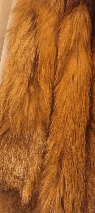 Abrigo de pelo auténtico