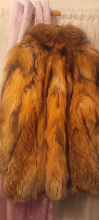 Abrigo de pelo auténtico