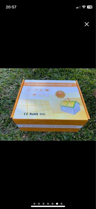 Regulador Carga Solar MPPT