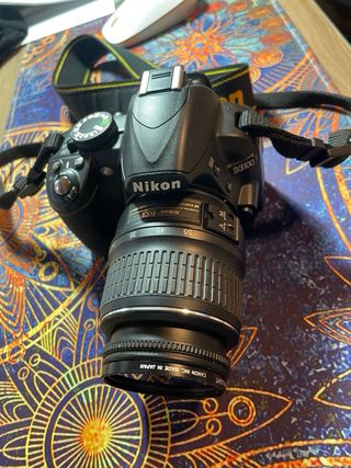 Cámara Nikon D3100 Negra