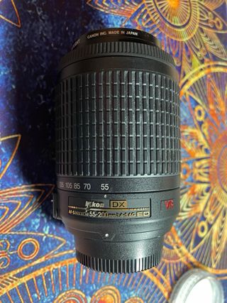 Cámara Nikon D3100 Negra