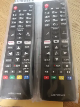 2 Mandos LG AKB75375608. A estrenar